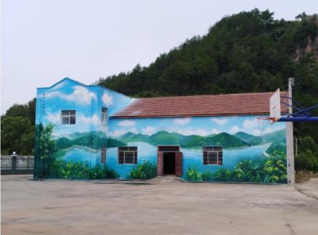 河口彩绘墙绘一般制作的位置
