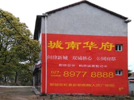 河口百分之90的人都不了解的农村墙体广告