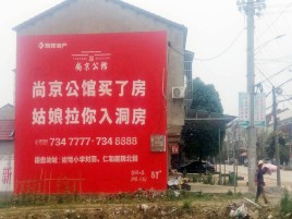 河口墙体广告在乡镇、农村市场的媒体优势