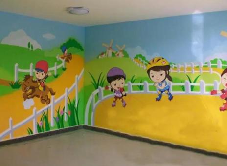 河口幼儿园墙体彩绘制作流程及注意事项