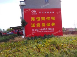 河口农村墙体广告给农村人民带来方便