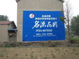 河口农村墙体广告的长尾效应