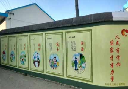 河口文化墙施工攻略