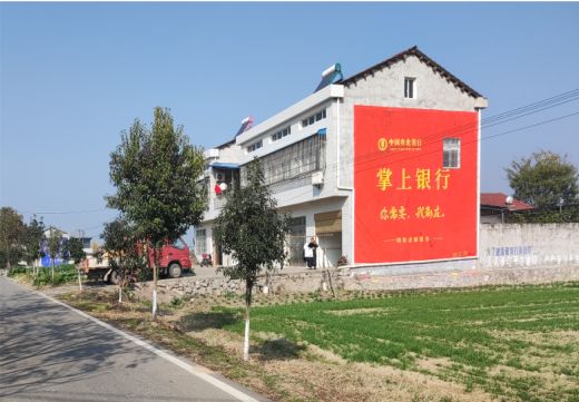 河口墙体广告具有的独特优势