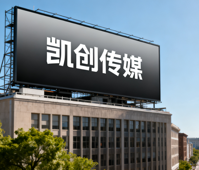 河口户外广告牌的设计与制作