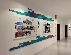 河口企业文化墙用什么材料好？